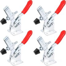 Csparkv - 4pcs Pince à Genouillère, dispositif de serrage à genouillère, outil à main, capacité de maintien environ 90 kg, antidérapant, desserrage