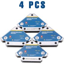 Dhklfa - 4PCS Welding Positioner Fixer Magnetic Position Welding Device (FM1/XS (4pcs))