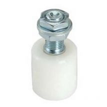 4pz Oliva Per Cancello In Nylon Bianco Art.450 - Mm.25x30h.
