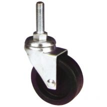 4PZ ruota girevole per mobili mm. 40-PERNO M8X15
