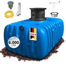 4rain - flat m Flachtank-Paket 6000 Liter Garten-Comfort