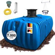 4rain - Flat Xl Flachtank-paket 7000 Liter Garten-comfort