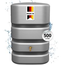 Quadro Wandtank 500 Liter betongrau - 4rain