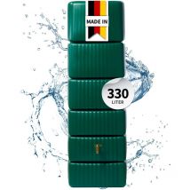 4rain - slim Wandtank 330 Liter dunkelgrün