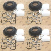 Crea - 4set For Gsx750f 1998-2006 Katana 750 Gsf1200 2001-2006 Bandit 1200 Carburetor Repair Kit Plunger Vacuum Diaphragm Float