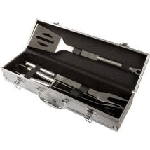 Ensemble d'accessoires pour grill – 3 pièces – Acier inoxydable chromé – Chauffe tasse – MASTERGRILL