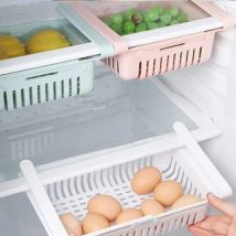 4x Cestino per Frigo Cassettiera Organizer Frigorifero 4pz Salvaspazio
