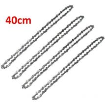 4X Chaîne de tronçonneuse 40cm 56TG 3/8 p 1,3 mm Pour Makita Einhell Dolmar Ikra Chaîne Bosch l&h