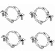 Cyclingcolors - 4x collier simple de fixation murale 40mm plomberie raccord tuyau tube maintien