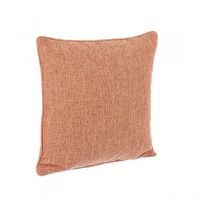 4x Coussin orange 50x50 en tissu