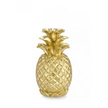 Iperbriko - 4x Décoration ananas or D.17x30h
