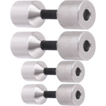 4x goupilles à 2 trous à bride en acier inoxydable - 1-1/8'' 1-5/8'' de diamètre