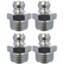 4x graisseur M10x1 180° embout graissage pompe à graisse manuelle hydraulique tracteur engin agricole tractopelle