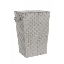 Iperbriko - 4x Linge en nylon beige tressé 40x30x60h