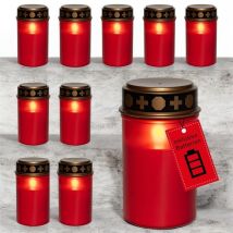 10x Novaliv led Kerze