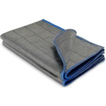 4x Professional Microfiber Glass Cloths Of 400 G / M2 - Streak-free Cleaning Of Windows Glasses - Extremely Absorbent Lint-free Polishing Cloths 50x