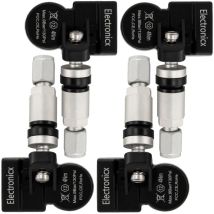 4x Reifendrucksensoren Rdks Sensoren Metallventil Gunmetal Für Lexus Is Series 2006-2013