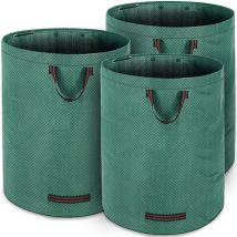 Gardebruk - 4x Sacchi Da Giardino 280 Litri, Max. Carico 50 Kg 3 Impugnature 3x Sacco Fogliame