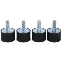 4x supports en caoutchouc amortisseur Anti Vibration Silentblock bobines M8