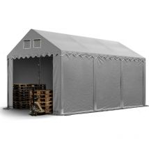 Toolport - 4x6m Tente de stockage pvc 800 n, h. 2,6m