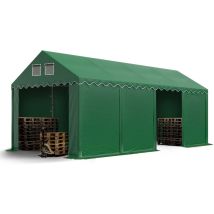 4x8m Tente de stockage Toolport pvc 800 n, h. 2,6m