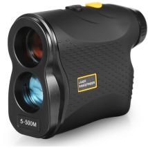 Télémètre De Golf, Télémètre, Testeur De Vitesse, Télémètre, Mesure Numérique De Chasse, Télescope Monoculaire, Noir, 500m