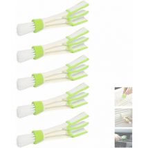 Ersandy - 5 Brosses de Nettoyage de Voiture, Brosses Souples pour Tableau de Bord,Outils de Nettoyage de Voiture Multifonctionnels adaptés pour les