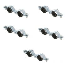 5 colliers isophonique double M7 x 150 pour tube Ø16 Arcanaute