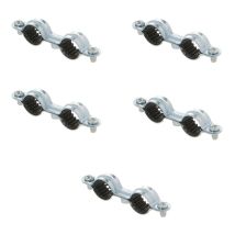 5 colliers isophonique double M7 x 150 pour tube Ø22 Arcanaute