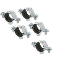 5 colliers isophonique simple M7 x 150 pour tube Ø40 Arcanaute