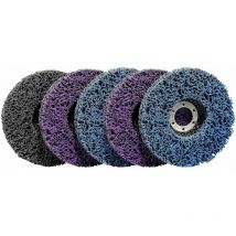 5 Disques de Nettoyage csd 115 mm Pour Meuleuse d'angle En Nylon Pour éliminer la Rouille les Soudures Éliminer la Peinture la Rouille et l'oxydation
