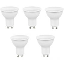 5 Faretto Led Gu10 Lampadina 5w Luce Bianca Lampadine Per Lampadario Applique