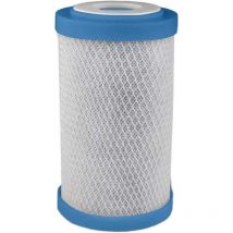Aquafilter - 5' Fresh Drinking Cold Water Filtration Block Activated Carbon Cartridge Filter