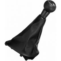 Insma - 5-Gang-Schaltknaufmanschette aus PU-Leder für peugeot 207 307 cc 308 Fantablau