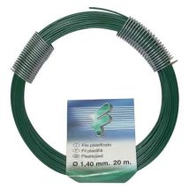 5 Gefärbte Kunststofflitzen Grün 1,4 Mm Rolle 20 M - Filomat