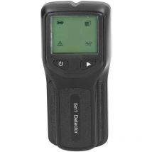 5-in-1-balkendetektor, Multifunktionaler Wandscanner, Elektronischer Metallbalkendetektor Mit Lcd-bildschirm Hw430 Schwarz