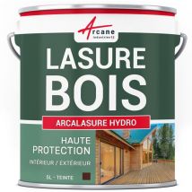 Lasure bois extérieur / intérieur - 5 L Acajou - ARCANE INDUSTRIES