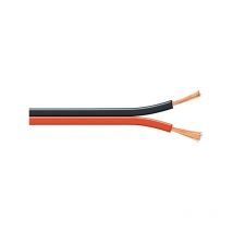 Ohm-easy - 5 m Cable scindex méplat rouge-noir 4 mm2