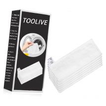 Toolive - 5 Mikrofaser-Tuchset Kompatibel für Kärcher Dampfreiniger Zubehör EasyFix sc 2, sc 3, sc 4, sc 5 Bodendüse, Waschbar