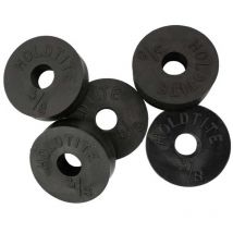 Pepte - 5 Pack 3/8' Flat Tap Washers (15.7mm od) Rubber