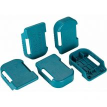 Fuhuida Trading - 5 Pack Battery Holder for Makita 18V Battery, Also for Bosch 18V Battery Holder, Compatible with BL1830 BL1840 BL1850 BL1860 BAT609