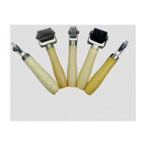 5 Pack Car Sound Deadening Roller Metal Insulation Tool, Sound Deadener Roller Set, Seam Roller, Bearings Equipped Wheel Roller for Car Sound