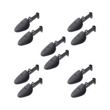 5 paires d'embauchoirs, réglables en plastique léger pour hommes, chaussures en cuir, chaussures de sport, baskets, chaussures décontractées/taille