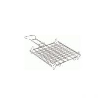 Inferramenta - 5 PCs Flat Net Grill Double Grill avec PoignA e Grils a Charbon Barbecue Camping