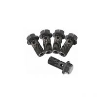 5 pcs Raccord de Frein Crea Banjo Vis Boulon de Frein de Moto M10X1.25mm en Acier Inoxydable Kit de Joint d'Etanchéité pour Maître Etrier de Frein