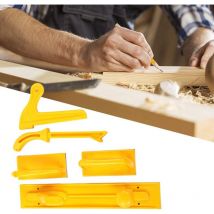 5 pcs Sécurité Push Bloc Stick Set Table Scie cessoires Bois Routeur Table Outils Utiliser Sur Table Scie Dégauchisseuse Scies à Ruban cessoire(jaune)