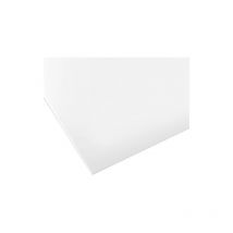 Verre synthe'tique transparent 50x50x4 mm feuille de mate'riau polystyre'ne transparent lisse