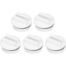 5 pièces Bouchon d'hivernage Bouchon de Retour de Piscine 1.5 Pouces Bouchons de Tuyau de Piscine fileté Piscine Spa Retour Ligne de vidange avec