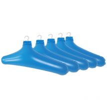5 pièces cintre gonflable pour voyage, porte-cintre extérieur antidérapant porte-manteau Portable