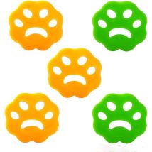 Harry - 5 Pieces Pet Hair Remover,Washing Machine Hair Remover,Cleaning Hair Remover Ball Reusable Sticky Fur Catcher for Washing